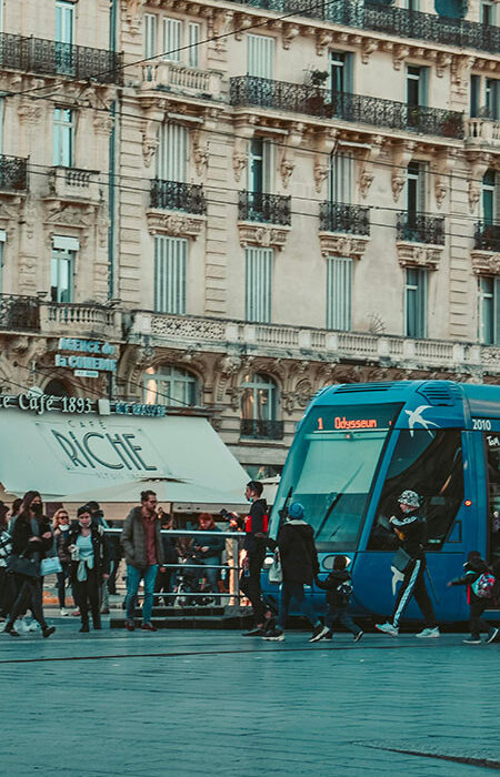 Place de la comédie à Montpellier